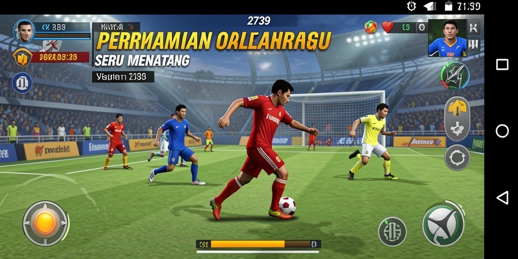 Tampilan gameplay 2739 yang mendebarkan dan seru.