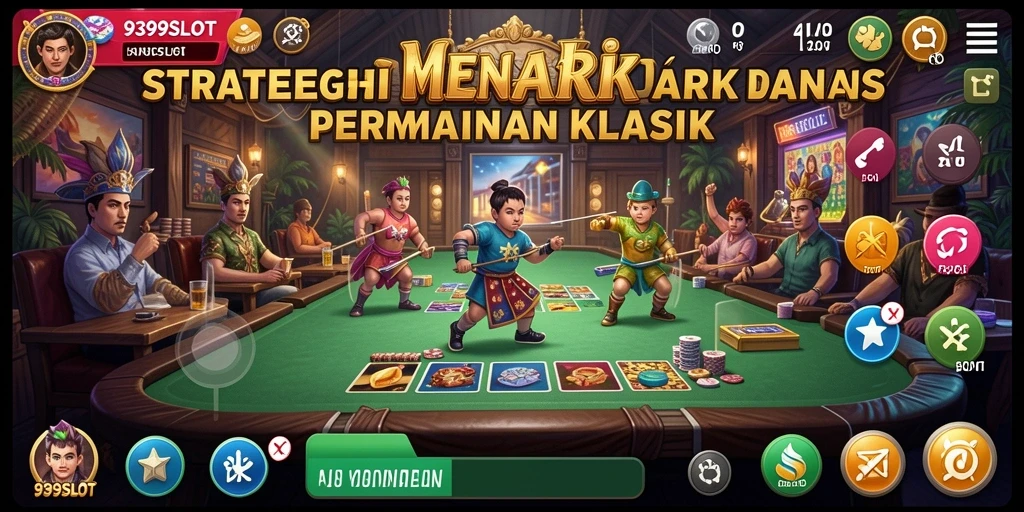 Tampilan gameplay menarik dari 9399SLOT dengan strategi yang mendebarkan.