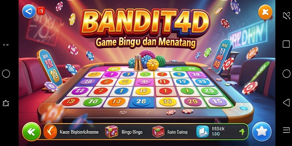 Tampilan gameplay seru di BANDIT4D Bingo.