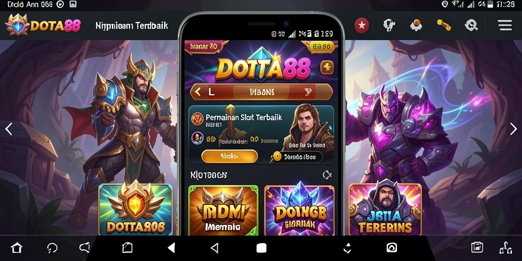 Tampilan gameplay DOTA88 yang menarik dan mengasyikkan.