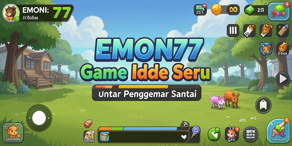 Tampilan gameplay EMON77 yang mengasyikkan dan interaktif.