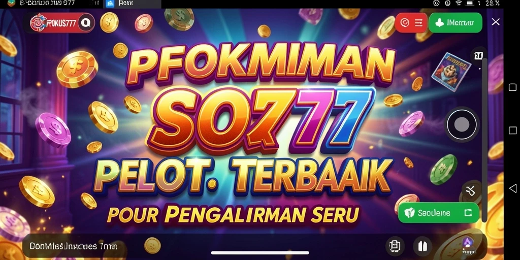Tampilan menarik dari gameplay FOKUS777 yang penuh warna.