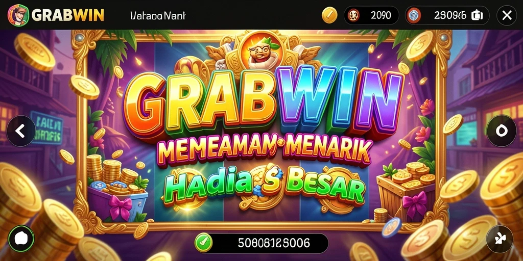 Tampilan gameplay GRABWIN yang mengasyikkan dan penuh warna.