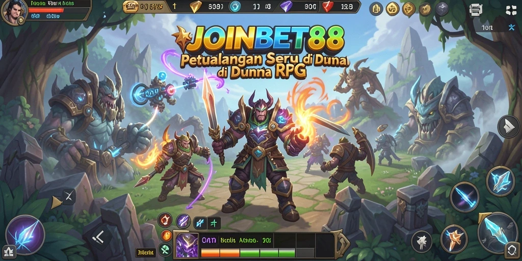 Gameplay seru di dunia RPG yang memukau.