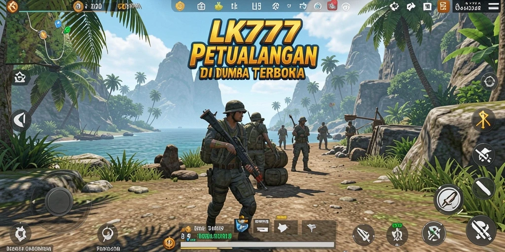 Menampilkan gameplay seru di dunia Open World LK777.