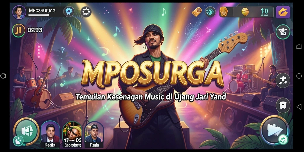 Tampilan gameplay MPOSURGA yang dinamis dan menarik.