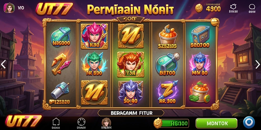 Tampilan gameplay menakjubkan dan mendebarkan dari UT77.